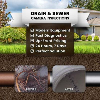 Sewer Camera Inspections in Ironside